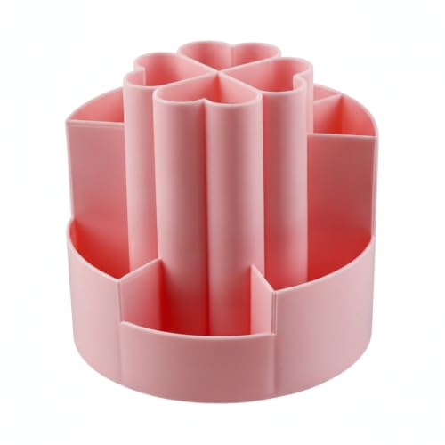 Rotating Pen Holder | PP Material, Desk Storage, Stationery Organizer, Compact Design