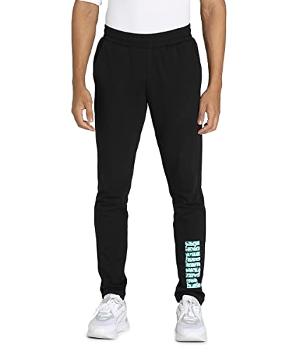 Image of Puma Men's Regular Fit Mid Rise Track Pant