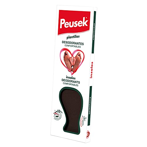 Peusek, plantillas desodorantes confortables