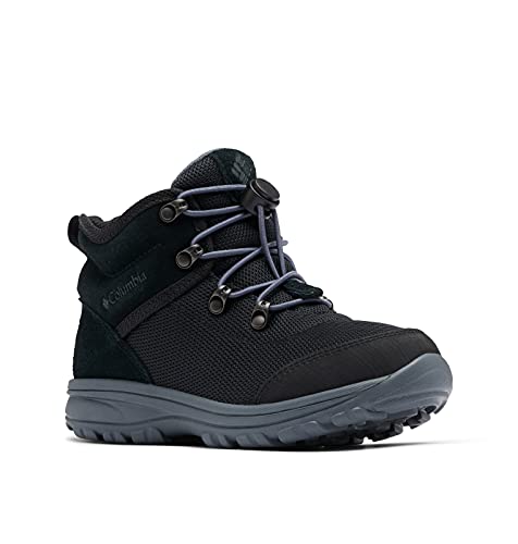 Columbia Youth Unisex Fairbanks Mid, Black/Graphite, 7 #TOP24