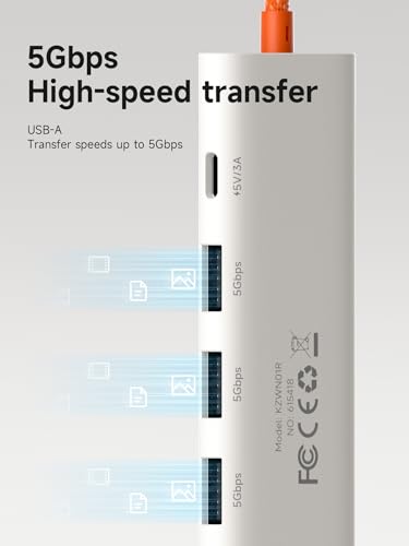 Hub USB-C para MacBook que soluciona la falta de puertos con Ethernet y USB 3.0 4