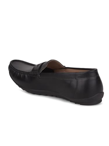 Image of Bata Men's Slip-on Loafers - Black (9UK) (8516508)