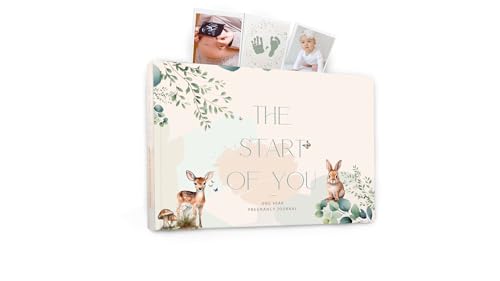 Pregnancy Journal & Planner | Gift for Expecting Mums | Memory Book to Capture Every Milestone | Month-by-Month Scrapbook & Photo Album for baby Boys and Girls | Includes Calendar & Checklist