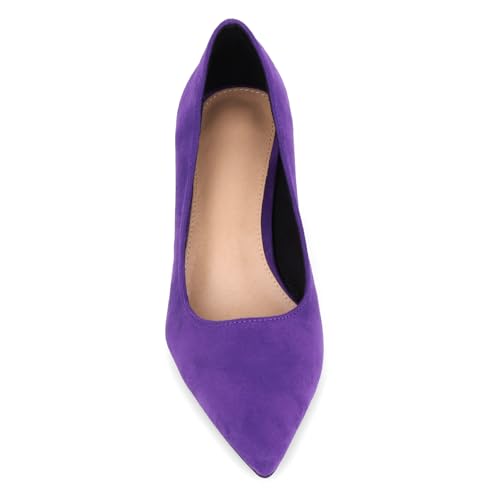 Kitten Heels for Women Closed Toe Heels 2 inch Low Heel Comfortable Pump Shoes for Women Work Casual Party Dressy Wedding3