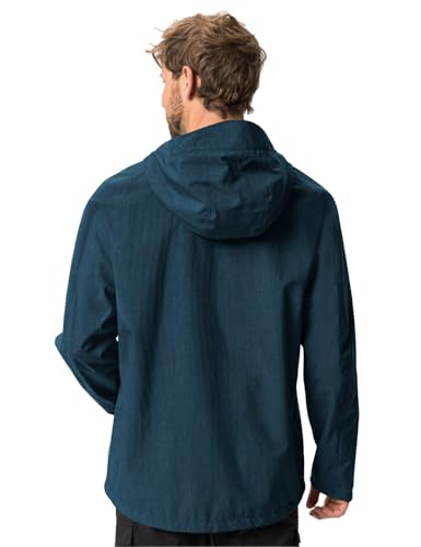 VAUDE Regenjacke – Rosemoor Jacket II, Regenjacke Herren wasserdicht und atmungsaktiv, funktionale 2-Lagen Outdoorjacke, Wassersäule 10.000 mm, Übergangsjacke oder Fahrradjacke