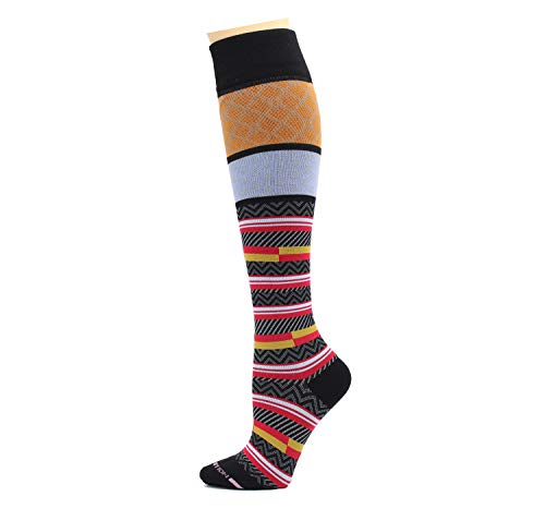 Image of Dr. Motion 4 Pairs Therapeutic Graduated Compression Women's Knee-hi Socks
