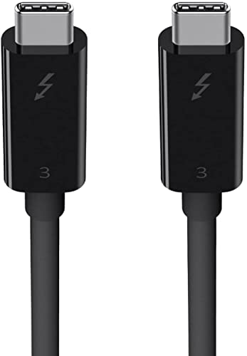 Amazon.co.jp: Belkin Thunderbolt 3ケーブル 高速 40Gbps 100W出力 5K