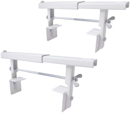 siwitec Vario radiator console in set of 2, white, pre-assembled