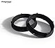 Audioproject A225 - Lautsprecherringe kompatibel für VW Golf 6 7 Passat Bora Beetle SEAT Leon Toledo Ateca Skoda Fabia Oktavia Yeti 165mm Lautsprecheradapter Halterungen