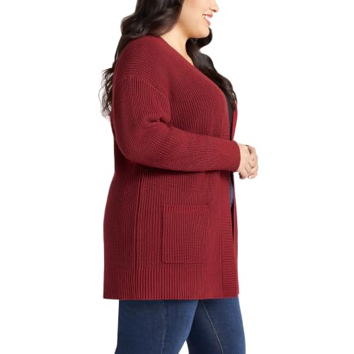 Image of Max & Mia Women's Open-Front Cardigan - Casual Sweaters for Women's with Pocket
