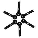 Anneome 1 Satz Vertikaler Sandsack-saugnapf Freistehend Saugnapf Für Boxsack Bequeme Saugnäpfe Boxbedarf Stabile Saugnäpfe Für Boxsack Zubehör Für Boxsäcke Boxsack Stehend Pu Black