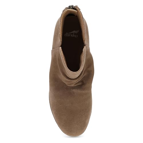 Dansko Stephanie Wedge Bootie for Women - Durable Waterproof Leathers and Leather-Stacked Heel2