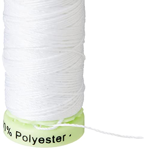Hilo de poliéster Gutermann blanco 30 m miniatura 3