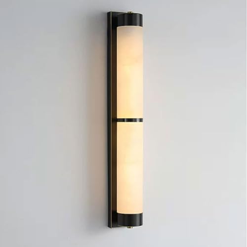 Applique murale LED anti-éblouissement en albâtre pour chambre et séjour