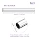 DMiotech (32mm OD x 29mm ID) 6063 Aluminium Rundrohr 300mm Länge Industriemetallrohr für Maschinenrahmenbau DIY-Projekte