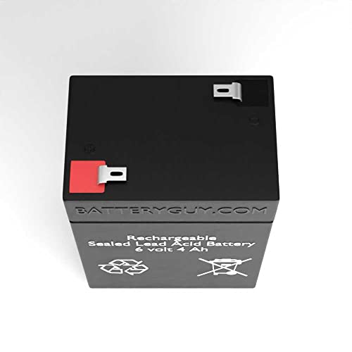 BatteryGuy FM650 replacement 6V 4.5Ah SLA battery - BatteryGuy brand equivalent (Rechargeable) - Qty of 1