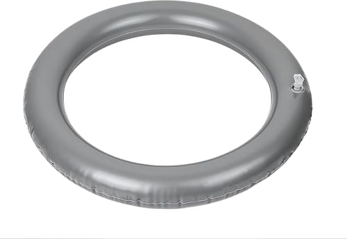 IRUZJZC Yoga Ball stabilizer Base with Anti Slip Ring - Used for Home Gyms and Offices PVC Fitness Ball Holder with Anti Slip Stability and Enhanced Safety (Light Gray)