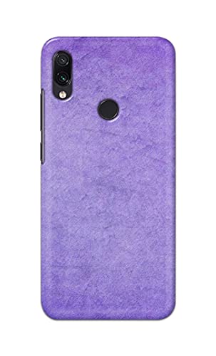 Image of Plain Purple Hard Back Case Cover for Redmi Note 7 / Redmi Note 7 Pro /Redmi Note 7S Back Cover -(J5) VNS2226