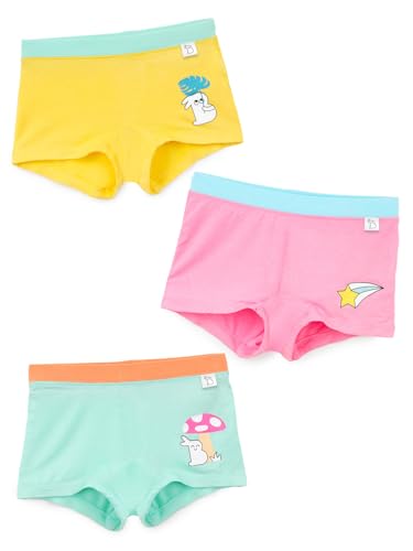 Image of superbottoms Girl Boyshorts | Supersoft Underwear for Girls | 3X Softer Underwear for Kids | Premium Panties for Girls | Super Stretchy, Breathable, Gentle Elastics, No Scratchy Tags, AZO-Free Dyes
