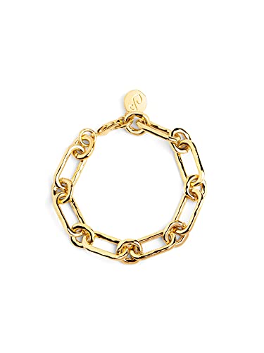 Bracelet Zambia Link SINGULARU, le cadeau idéal en maillons plaqué or 18Kt