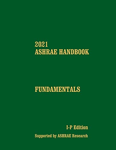 2021 ASHRAE Handbook -- Fundamentals (I-P)