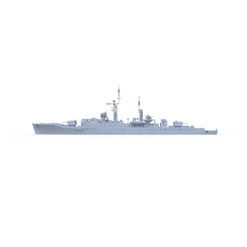 MRY-SFW SSC350631-A 1/350 zestaw do budowy modelu wojskowego brytyjska fregata klasy Leopard (F14) z segmentowym kadłubem