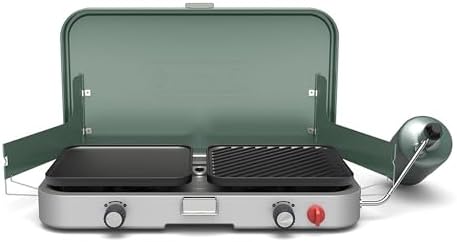Coleman Cascade 3-in-1 Outdoor Camp Stove, Portable Cooktop with ...