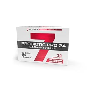 Probiotic Pro 24 Pakket van 1 x 30 Plantaardige Capsules – Probiotisch – Voedingssupplement – 30 Miljard CFU in Microcapsules – Lactobacillus Acidophilus – FOS – Acaciavezel