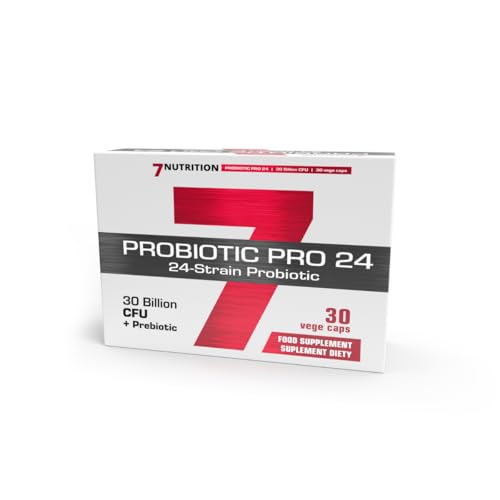 Probiotic Pro 24 Pakket van 1 x 30 Plantaardige Capsules - Probiotisch - Voedingssupplement - 30 Miljard CFU in Microcapsules - Lactobacillus Acidophilus - FOS - Acaciavezel