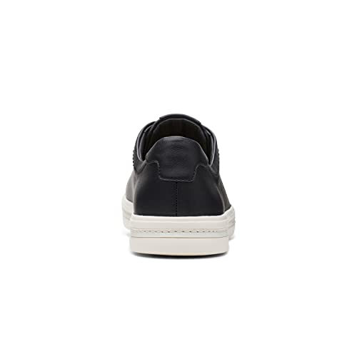 Image of Clarks Womens 26168034-black Leat Boat Shoe