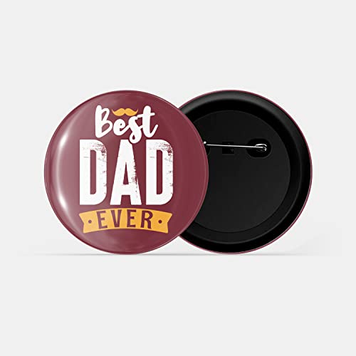 Image of dhcrafts Pin Badge Multicolor Family Glossy Finish Design Pack of 1 (58mm)