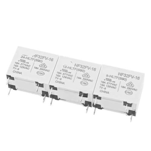 Relé HF32FV-16-5-HLTF normalmente abierto de 4 pines para PCB 3