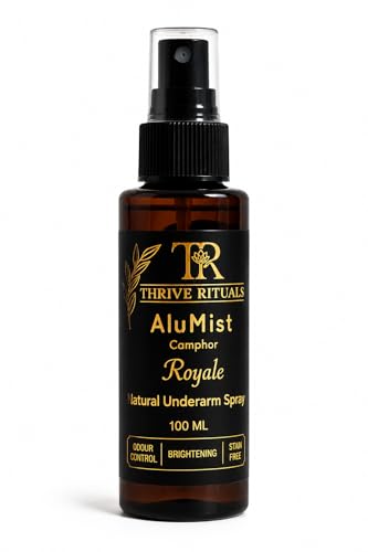 Image of AluMist Royale Underarm Spray, Natural Alum Deodorant for Men & Women, Long-Lasting Odour Protection, Helps Brighten Underarms, Alcohol-Free Formula, Daily Freshness, 100 ml