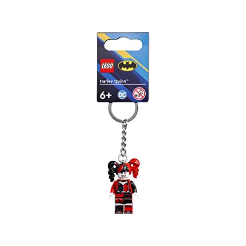LEGO Super Heroes Harley Quinn Minifigure Keyring...