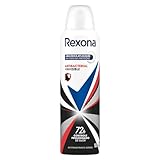 Rexona Antibacterial + Invisible Desodorante Antitranspirante para Mujer en Aerosol Antimanchas 90 g