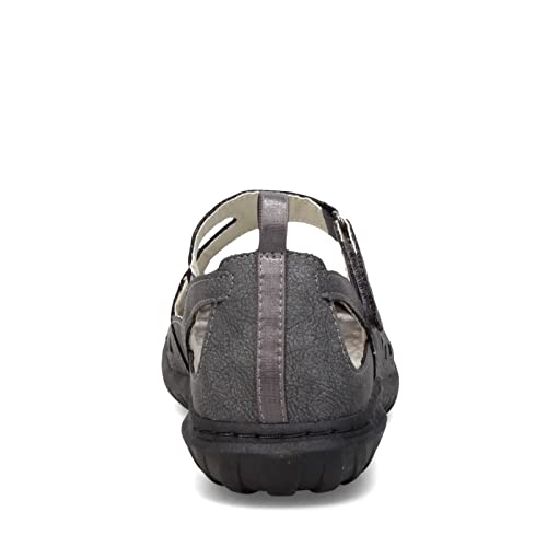 JBU by Jambu Bellerose Women's Mary Jane Flat Shoes, Charcoal, 7.5 CA by JBU by Jambu - Image 7