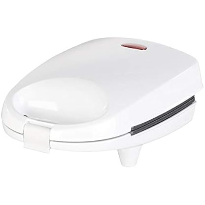 Rosenstein & Söhne Eiswaffeleisen: Waffeleisen für 1 Eiswaffel-Schälchen, antihaft-beschichtet, 520 Watt (Waffeleisen Eiswaffeln, Eiswaffel Maker, Eismaschine) – Bild 4