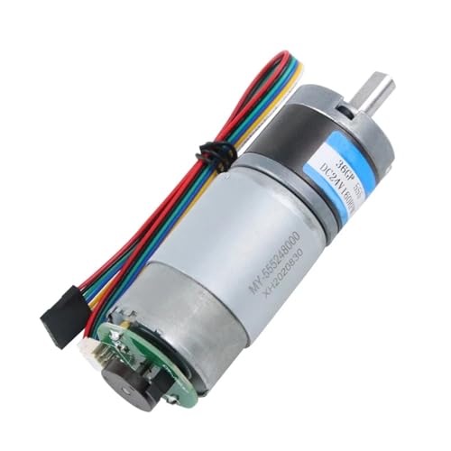 Moteur à engrenage planétaire 36-555 DC 24V 11rpm avec encodeur électrique axe 8mm