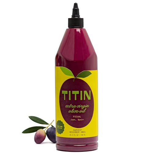 Aceite de oliva extra virgen titin 750 ml botella miniatura 1