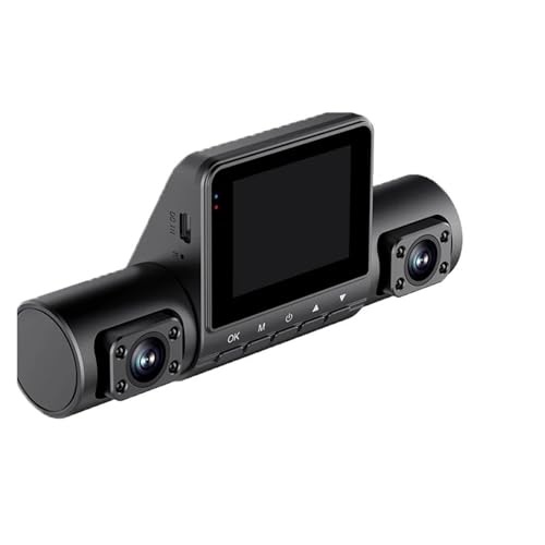 Car Night Vision Tachograph Front/Rear/Left/Right 64GB Card Four-Channel Dash Cam Simultaneously Recording Screen