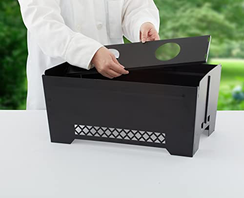 Chef Master 90253 Collapsible Wind-Resistant Chafing Frame Steam Table Buffet Chafer Food Warmer Rack Stand For Chafing Dishes #TOP4