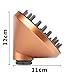 Upgraded Diffuser Attachment for Dyson Airwrap, Converting for Dyson Airwrap Styler to Hair Dryer Diffuser Attachment, for Airwrap Attachment Nozzle, 973365-01 (Rich Copper)
