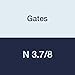 Gates N 3.7/8 QD N Bushing, 3-7/8" Bore