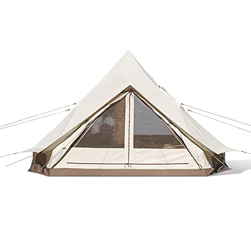 Carpa Pirámide de Lona, Familiar, Impermeable y Cortaviento miniatura 1