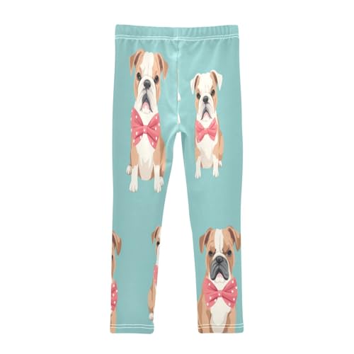Toddler Girls Leggings Printed Yoga Pants Leggings Bow Dog for Kids2