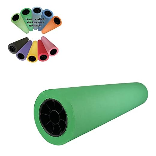 Green Kraft Paper Roll | 48" x 200’ (2,400”) | Best Colored Paper for Art & Crafts, Bulletin Boards, Gift Wrapping, Table Runner, and Decorations