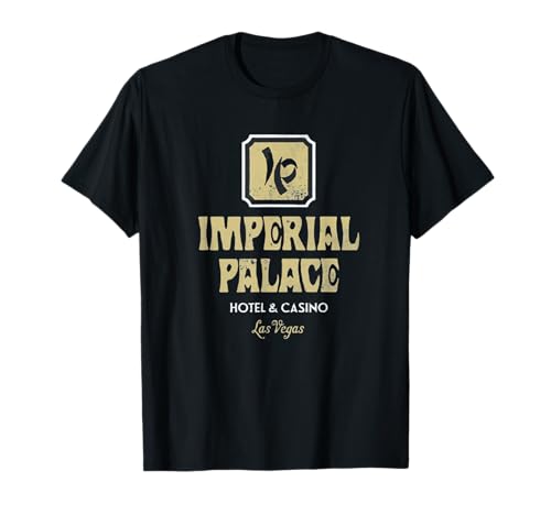 Imperial Palace Hotel Casino Vintage Schild Retro Las Vegas T-Shirt