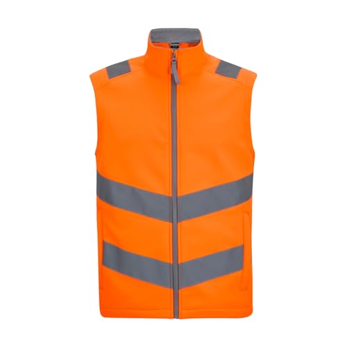 Regatta Professional Herren Warnschutz Pro Contract Ablaze Weste Softshell Bodywarmer