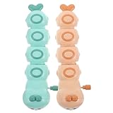 DECHOUS 2 Stück Aufziehbare Raupen Bewegliche Mechanische Tiere Fördert...