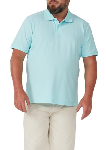 Polo s.Oliver para hombre camiseta clásica de manga corta de algodón azul